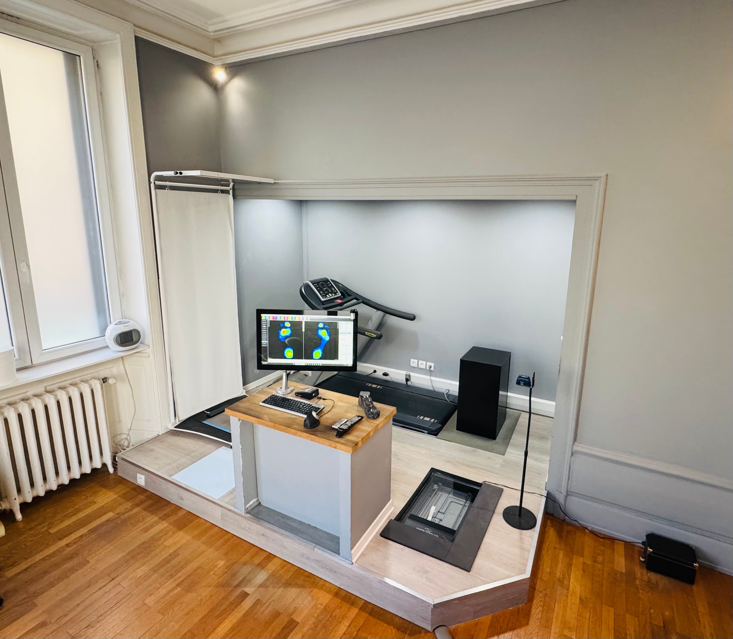 Analyse posturale en cabinet